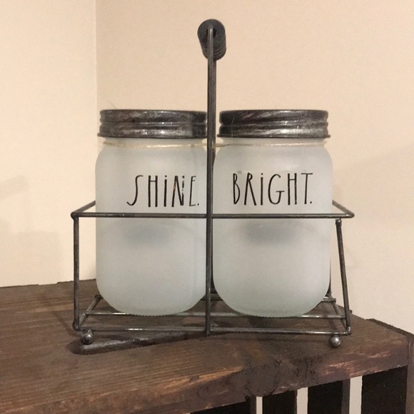 rae dunn Accessories - Rae Dunn mason jar candle holders!